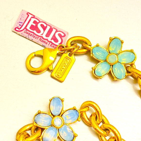 💰SOLD💰Coach flower bracelet - Picture 8 of 13